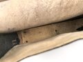Luftwaffe, Tasche für Geldtransport. schwarzes Leder, kein Hersteller erkennbar, WaA Stempel. Ungereinigt, Schloß lässt sich nicht Schliessen