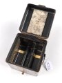Batteriekasten ( Behälter für Stromquelle ) für diverse Optiken der Wehrmacht, Originallack