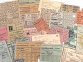 Deutschland nach 1945, Konvolut Bezugskarten aller Art