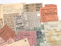 Deutschland nach 1945, Konvolut Bezugskarten aller Art