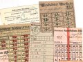 Deutschland nach 1. Weltkrieg , Konvolut Bezugskarten aller Art