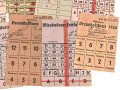 Deutschland nach 1. Weltkrieg , Konvolut Bezugskarten aller Art