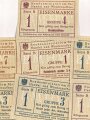 Österreich nach 1945, Konvolut Bezugskarten aller Art