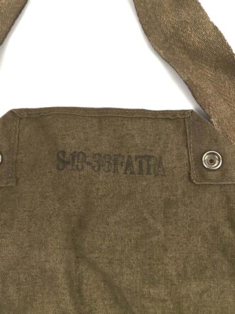 Tschechoslowakei 2.Weltkrieg , Tasche für die Gasmaske,  getragenes Stück in gutem Gesamtzustand