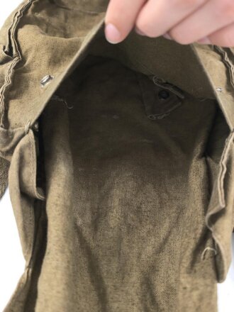 Tschechoslowakei 2.Weltkrieg , Tasche für die Gasmaske,  getragenes Stück in gutem Gesamtzustand