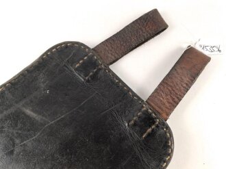Spatenleder Wehrmacht aus Ersatzmaterial datiert 1943, gebraucht
