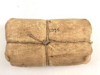 1. Weltkrieg, Verbandpäckchen datiert 1914