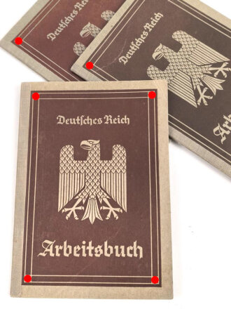 Arbeitsbuch III.Reich, gebraucht, gut, Ausgefüllt,...