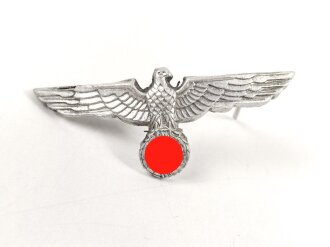 Heer, Adler für eine Schirmmütze, Aluminium , gebraucht