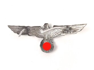 Heer, Adler für eine Schirmmütze, Aluminium , gebraucht