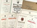 Deutschland nach 1945, Konvolut Urkunden einer Angehörigen des Soldatenbund Kyffhäuser