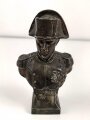 Spritzgußbüste "Napoleon " Darstellend. Altes Stück, Gesamthöhe 17cm