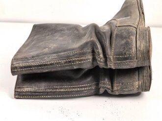 Paar Stiefel für Mannschaften der Wehrmacht. Ungereinigtes Paar, Sohlenlänge 30cm