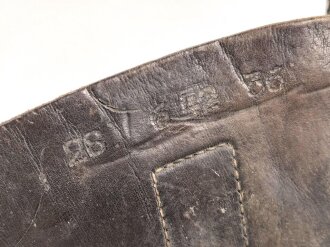 Paar Stiefel für Mannschaften der Wehrmacht. Ungereinigtes Paar, Sohlenlänge 30cm