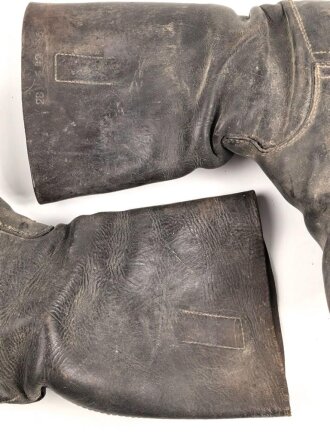Paar Stiefel für Mannschaften der Wehrmacht. Ungereinigtes Paar, Sohlenlänge 30cm