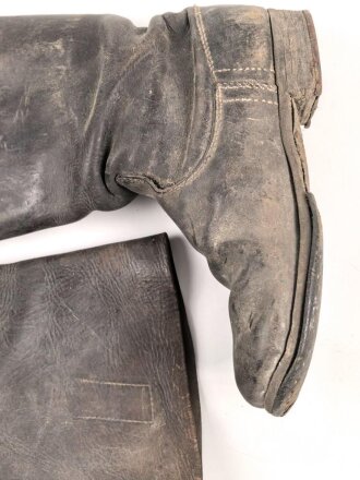 Paar Stiefel für Mannschaften der Wehrmacht. Ungereinigtes Paar, Sohlenlänge 30cm