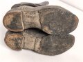 Paar Stiefel für Mannschaften der Wehrmacht. Ungereinigtes Paar, Sohlenlänge 30cm