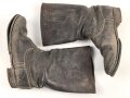 Paar Stiefel für Mannschaften der Wehrmacht. Ungereinigtes Paar, Sohlenlänge 30cm