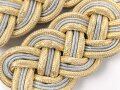 Paar unfertige Schulterstücke für einen General, Alter und Herkunft unbekannt