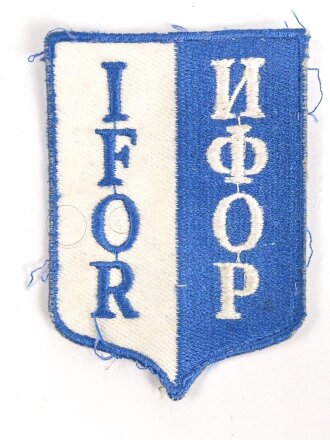 United Nations " IFOR"  Implementation Force , Ärmelabzeichen