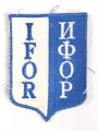 United Nations " IFOR"  Implementation Force , Ärmelabzeichen