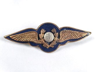 Chile , Brustabzeichen Luftwaffe, Air Force Wing, Breite...