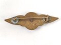 Chile , Brustabzeichen Luftwaffe, Air Force Wing, Breite 54mm