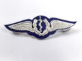 Chile , Brustabzeichen Luftwaffe "Airforce Doctor ", Air Force Wing, Breite 79mm