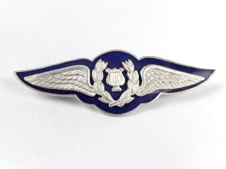 Chile , Brustabzeichen Luftwaffe "Air Force Music...