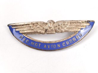 Chile , Brustabzeichen Luftwaffe "MEC. MOT.AVION...