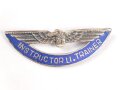 Chile , Brustabzeichen Luftwaffe " INSTRUCTOR LI. TRAINER", Air Force Wing, Breite 62mm