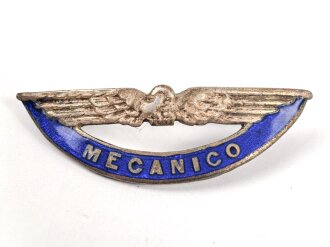 Chile , Brustabzeichen Luftwaffe "  MECANICO" ,...