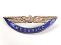 Chile , Brustabzeichen Luftwaffe "  MECANICO" , Air Force Wing, Breite 58mm