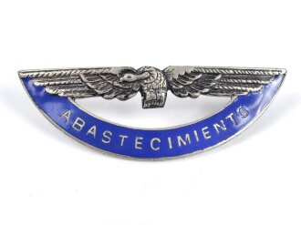 Chile , Brustabzeichen Luftwaffe "  ABASTECIMIENTO...