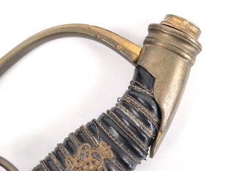 Preussen, Griff für einen Infanterie Offiziers Degen IOD 89