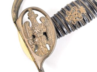 Preussen, Griff für einen Infanterie Offiziers Degen IOD 89