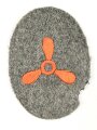Kriegsmarine, Ärmelabzeichen Motorenlehrgang auf Feldgrauem Tuch
