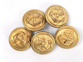 Kriegsmarine, Fünf Knöpfe, je 20mm