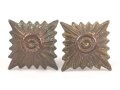 Paar Rangsterne  für Schulterstücke, je 14mm Kantenlänge