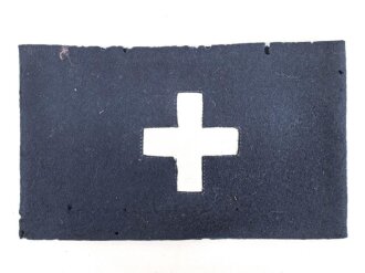 Reichsluftschutzbund, Armbinde ungereinigt, mottig
