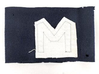 Reichsluftschutzbund, Armbinde ungereinigt, mottig