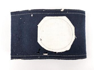 Reichsluftschutzbund, Armbinde ungereinigt, mottig