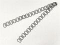 Kette für den Ringkragen der Feldgendarmerie III.Reich, neuzeitliche Sammleranfertigung aus Aluminium