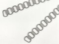Kette für den Ringkragen der Feldgendarmerie III.Reich, neuzeitliche Sammleranfertigung aus Aluminium