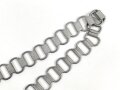 Kette für den Ringkragen der Feldgendarmerie III.Reich, neuzeitliche Sammleranfertigung aus Aluminium