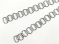 Kette für den Ringkragen der Feldgendarmerie III.Reich, neuzeitliche Sammleranfertigung aus Aluminium