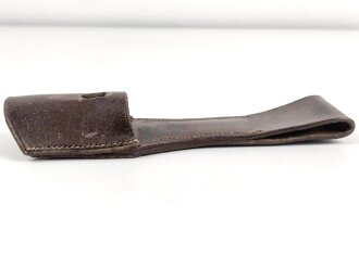 Koppelschuh braunes Leder, Breite Innen 37mm