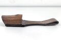 Kaiserreich, ungeschwärzter Koppelschuh, Innen gepolstert, Breite innen 53mm