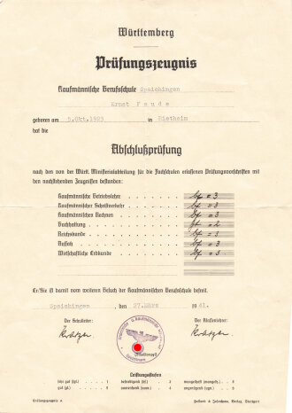 Gruppe Verleihungsurkunden eines Angehörigen des Grenadier Regiment 480, Feldzug gegen Rußland