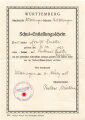 Gruppe Verleihungsurkunden eines Angehörigen des Grenadier Regiment 480, Feldzug gegen Rußland